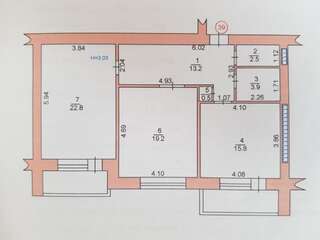 Апартаменты Apartment on Parkovaya Черноморск Апартаменты с видом на море-17