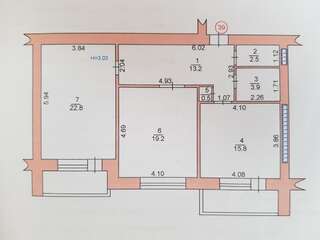 Апартаменты Apartment on Parkovaya Черноморск Апартаменты с видом на море-3